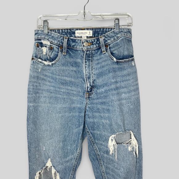 Abercrombie & Fitch High Rise Mom Jeans - Picture 2 of 5